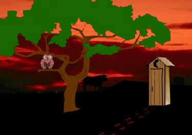 Owl and Outhouse